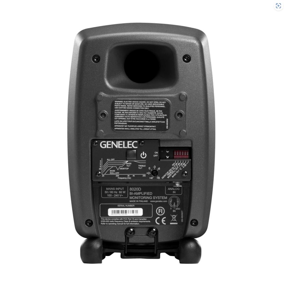 Genelec 8020D Dark grey back
