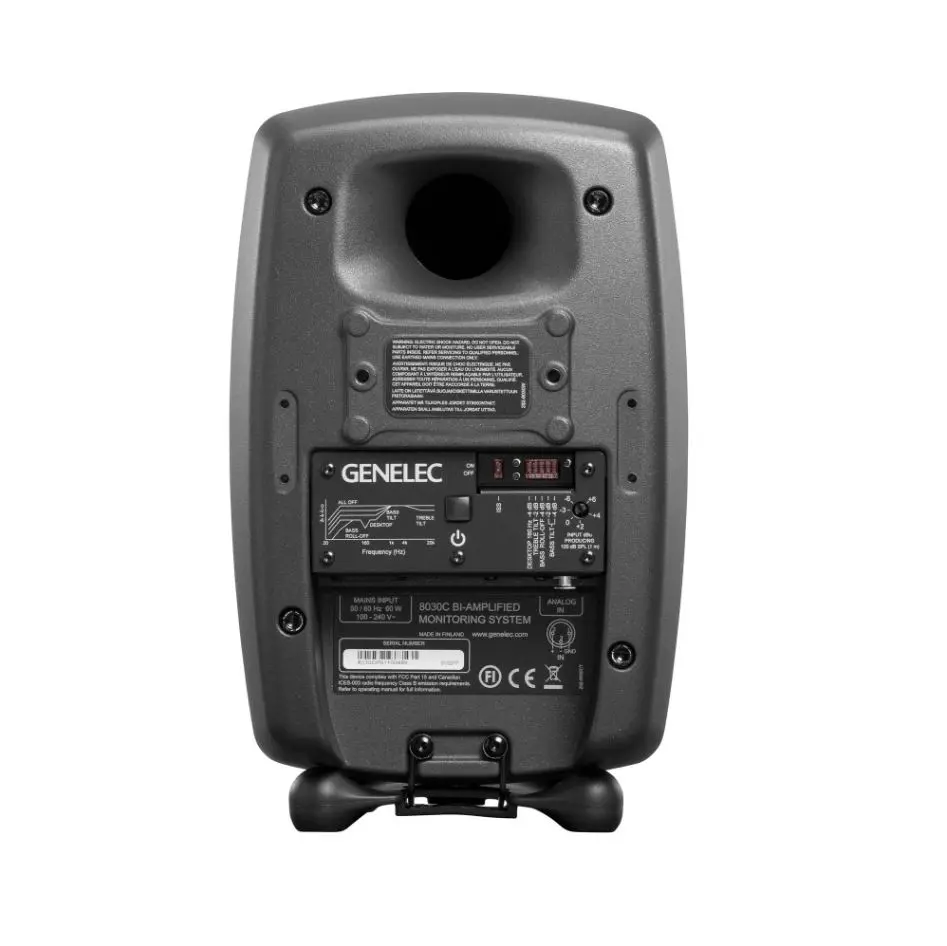 Genelec 8030C Compacte 2-weg actieve monitor achter