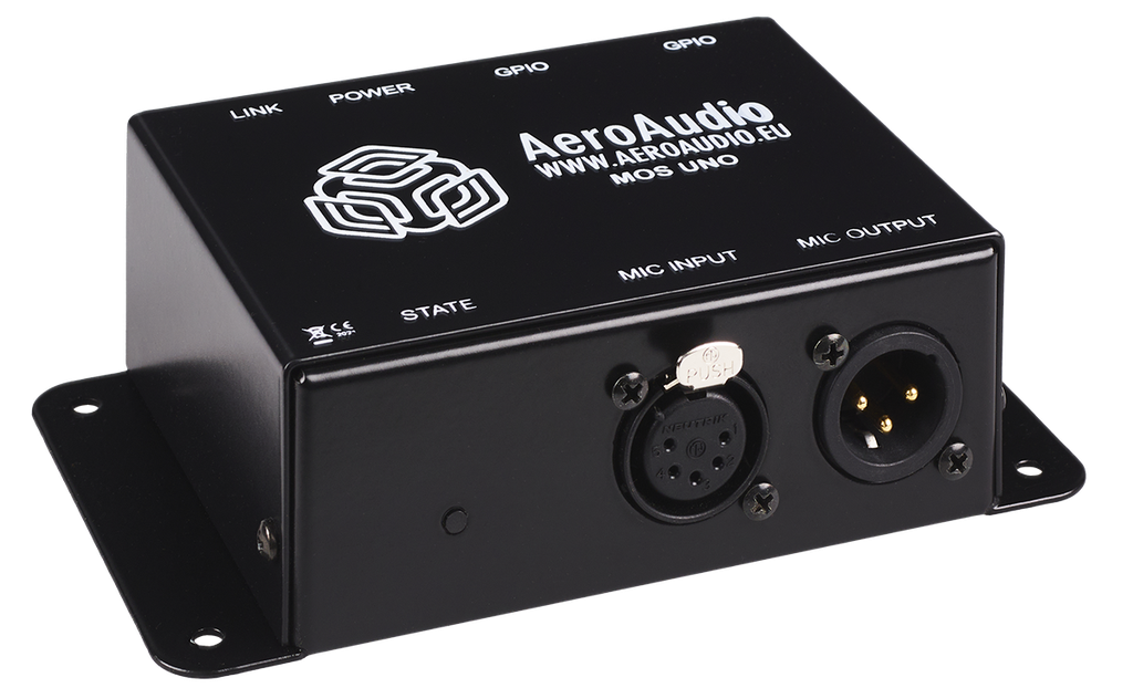 AeroAudio MOS UNO - microphone OnAir switch - incl. power supply