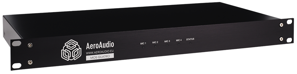 AeroAudio MOS QUATRO - Microfoon OnAir switch voor 4 microfoons