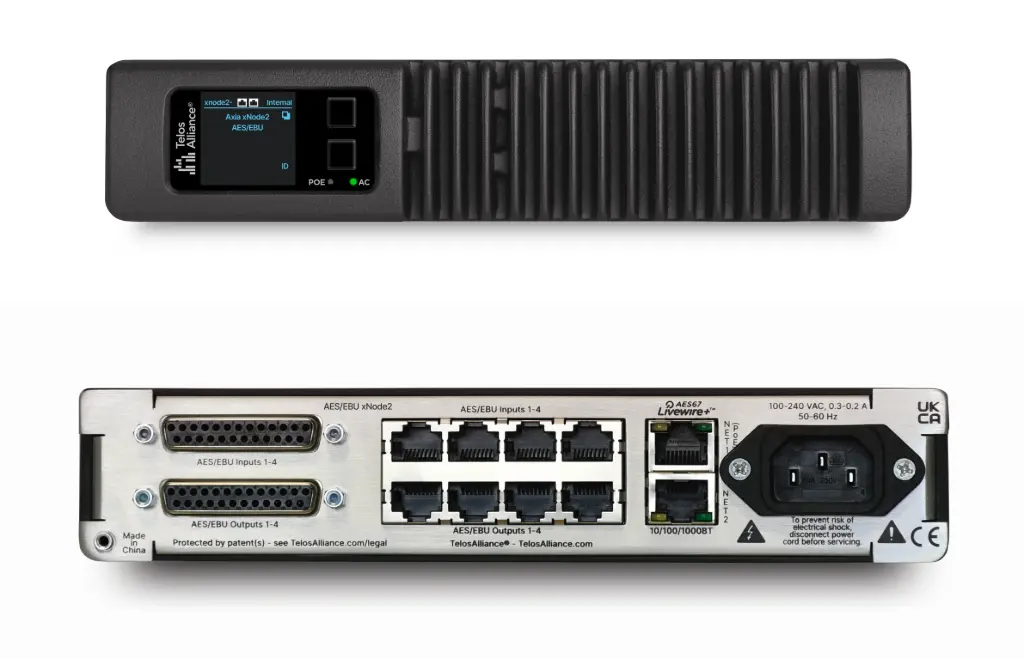 Telos Alliance AES/EBU xNode2