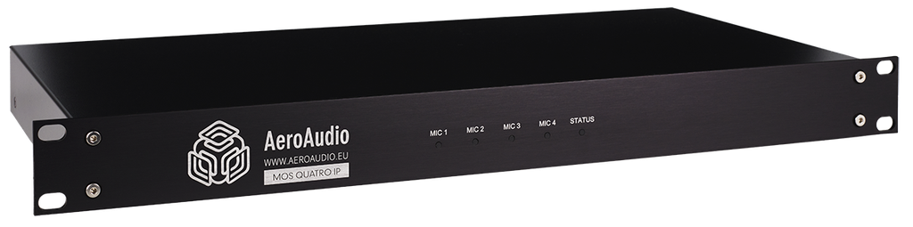 AeroAudio MOS QUATRO IP MKII - Microphone OnAir switch for 4 microphones