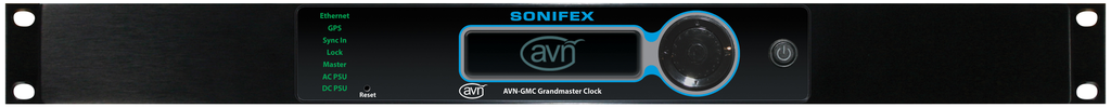 Sonifex AVN-GMCS-TCXO IEEE1588 PTP Grandmaster Clock met GPS Ontvanger