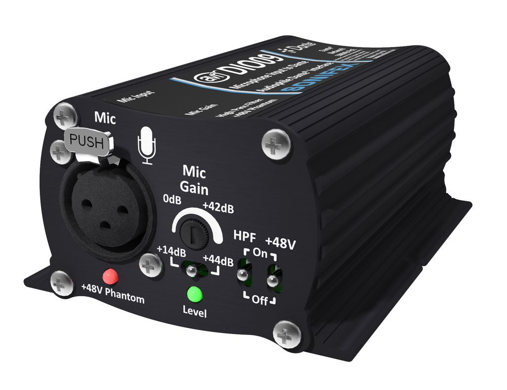 Sonifex AVN-DIO09 Microfoon ingang naar Dante