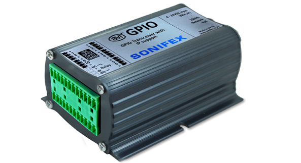 Sonifex AVN-GPIO - GPIO naar LAN-ontvanger (EMBER+ & UDP)