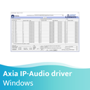 Axia IP-Audio Driver voor Windows