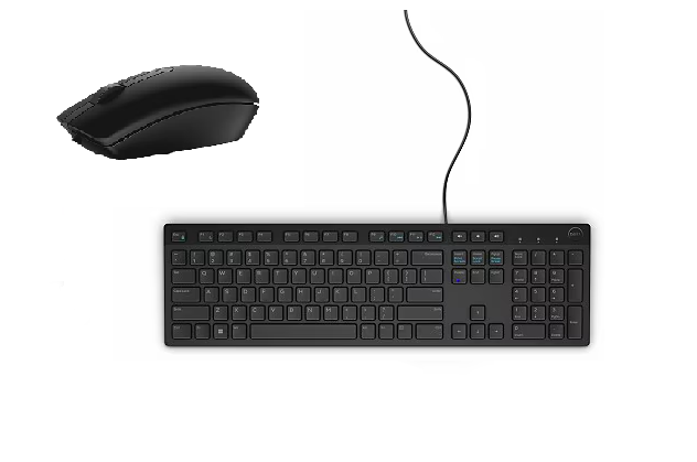 Dell professioneel toetsenbord en muis VS internationaal (QWERTY)