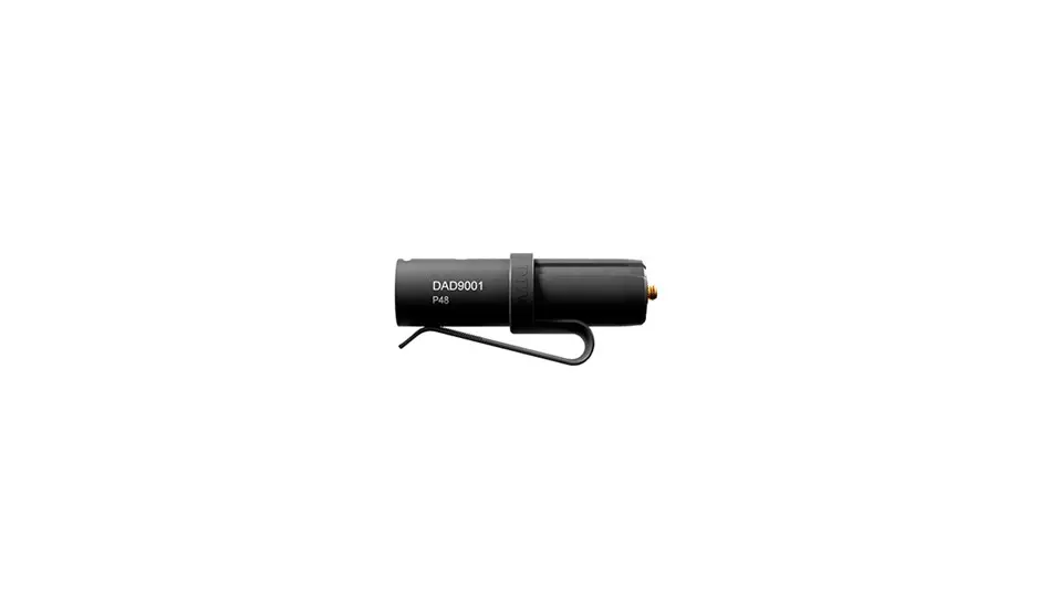 DPA Adapter MicroLock naar 3-pin XLR met Belt Clip