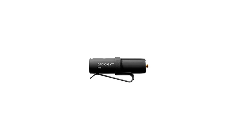 DPA Adapter: MicroLock to XLR With Belt Clip & Low Cut