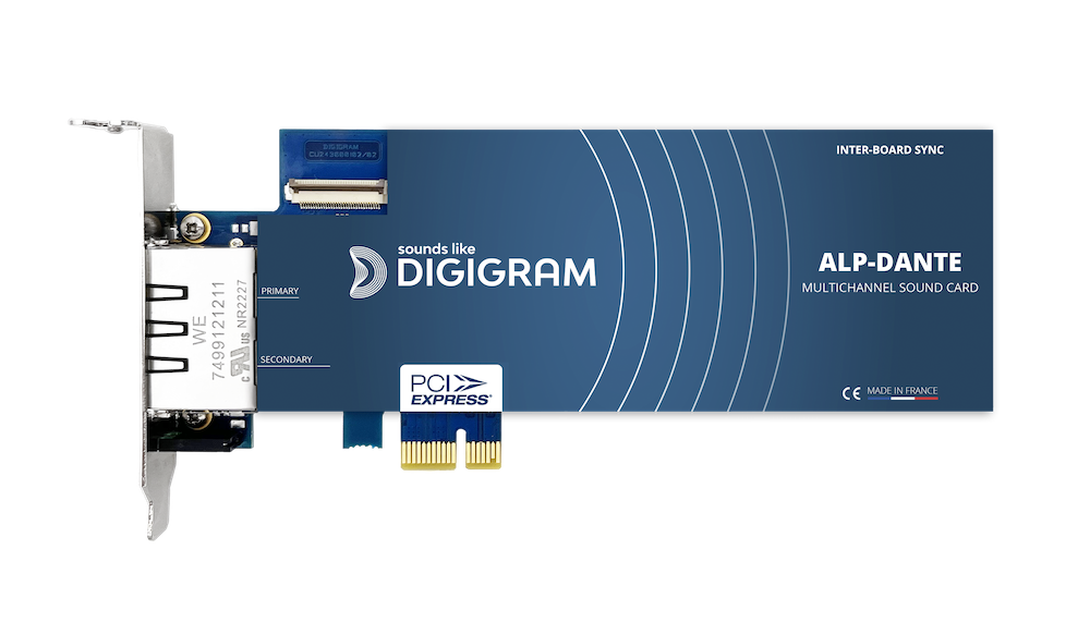 Digigram ALP DANTE Sound Card