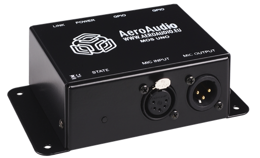 AeroAudio MOS UNO - microfoon OnAir switch - incl. voeding