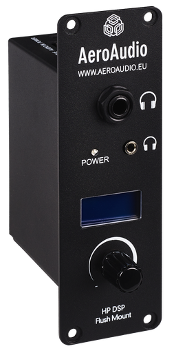 AeroAudio HP AMP DSP - Hoofdtelefoon versterker met display (flush mount)