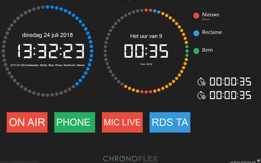 ChronoFlex Broadcast - software only