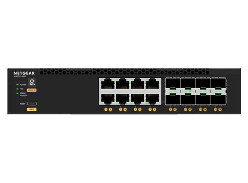 Netgear AV-line M4350-8X8F Fully Managed Switch