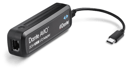 [ADP-USBC-AU-2X2] Audinate Dante AVIO USB-C IO 2×2