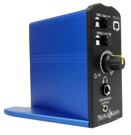 Mini-Q - Headphone amplifier with speechfilter