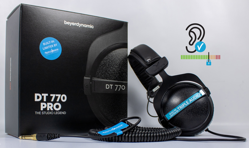 Beyerdynamic hoofdtelefoon DT 770 PRO Triple Audio limiter