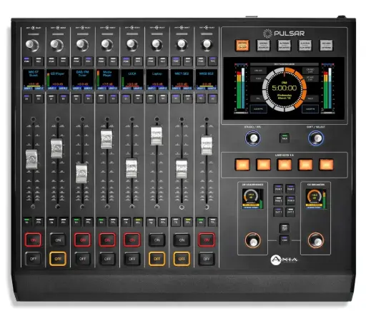[2001-00654-000] Axia Pulsar Main Tabletop - 8 Faders